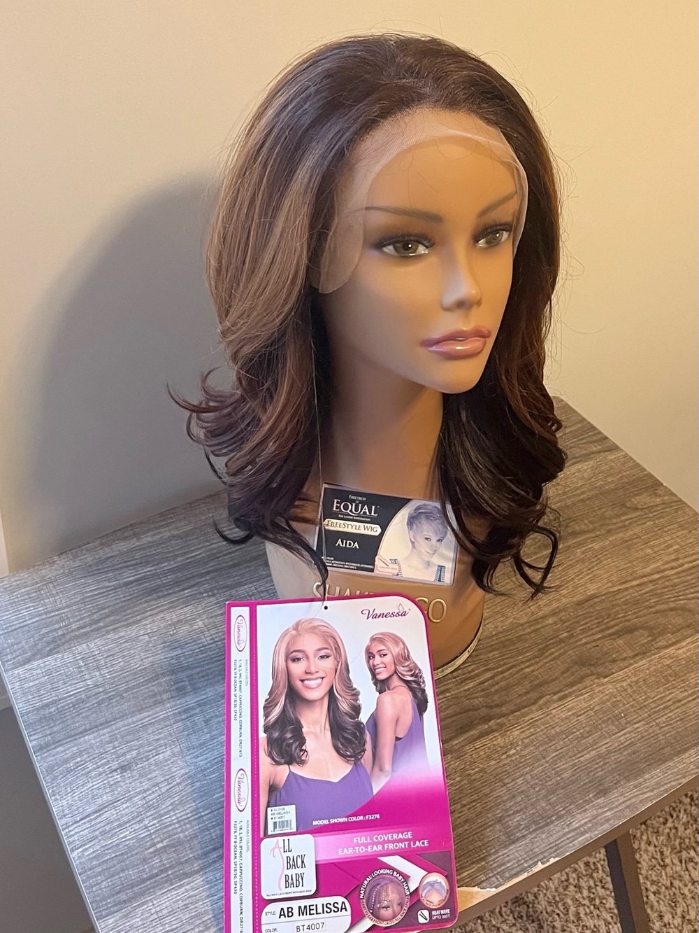 Vanessa AB Melissa Full Coverage Front Lace Wig | Multiple Colors Available